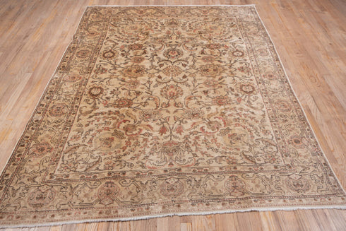 Vintage Tabriz Area Rug (6' x 8')